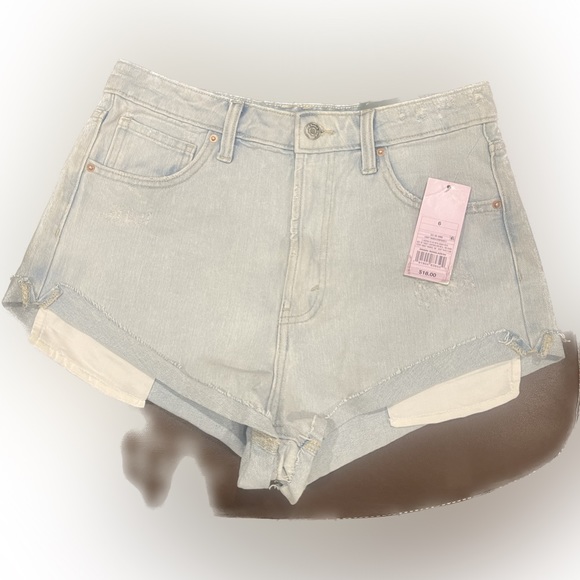 Wild Fable Jean Shorts Size 6/28 Waist - Picture 2 of 4